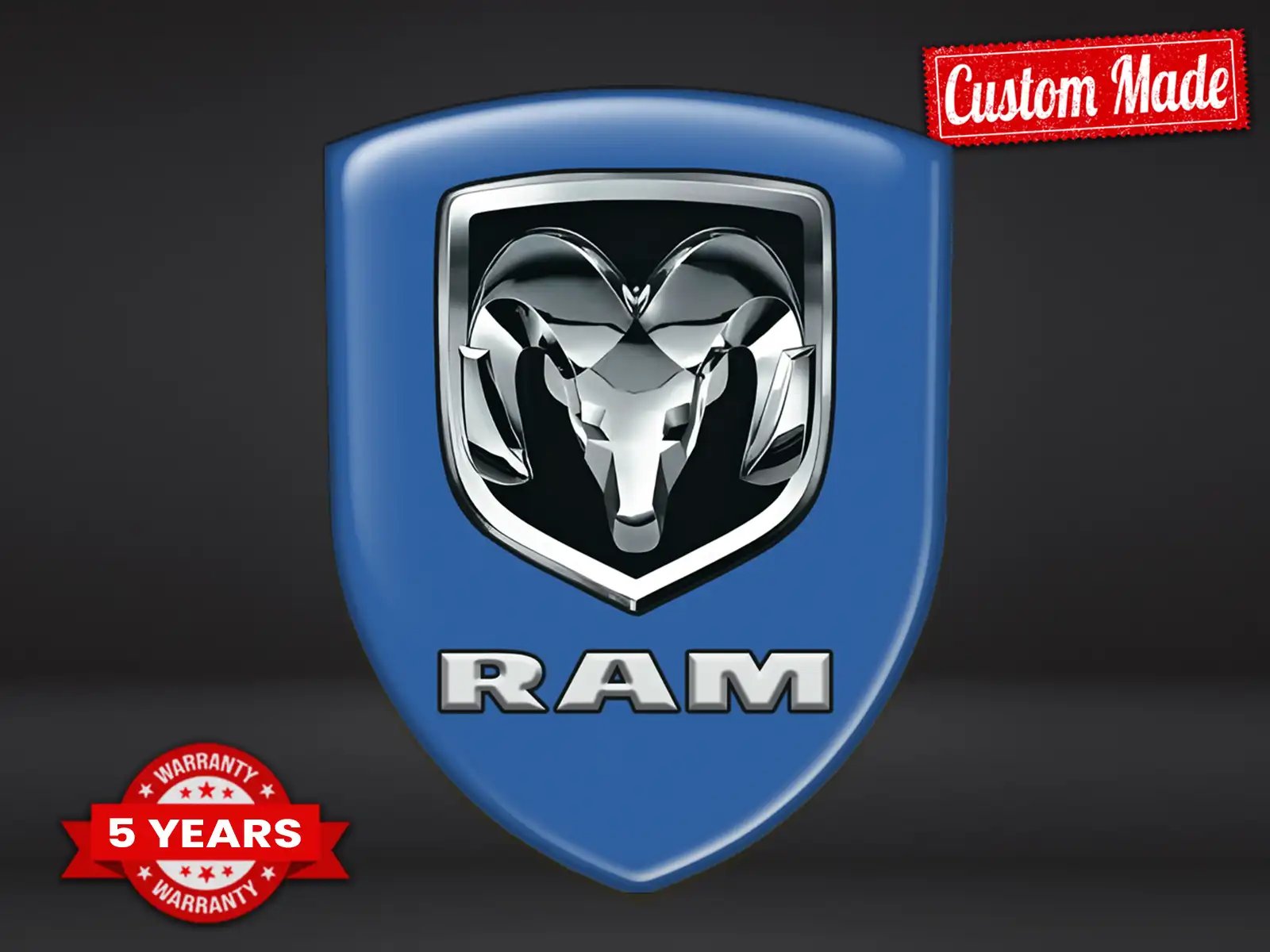 Dodge Emblemas Capó Pro Máximo Resistente Rendimiento 